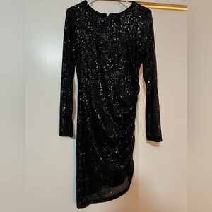 Premier Armour black sequin dress